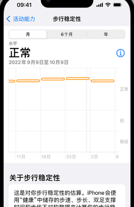 安顺iPhone手机维修如何在iPhone开启'步行稳定性通知'