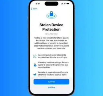 安顺苹果授权维修店分享被盗设备保护功能开启方法 