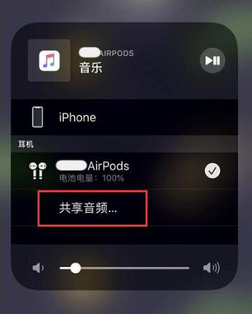 安顺苹果14音频维修点分享iPhone14音频共享设置方法 