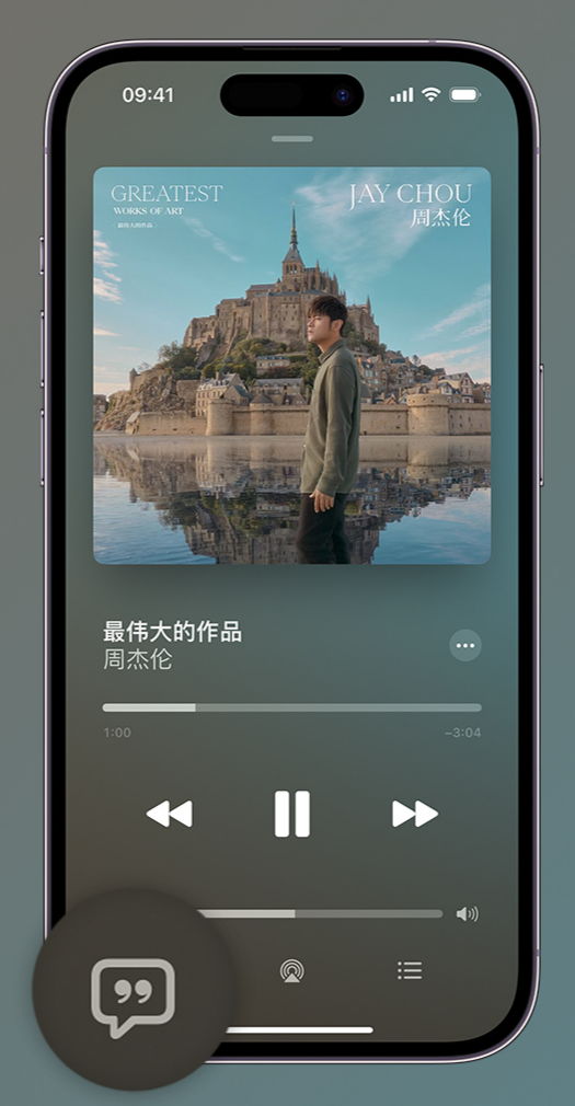 安顺iphone维修分享如何在iPhone上使用Apple Music全新唱歌功能 