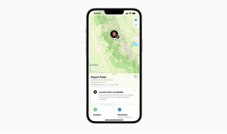 安顺苹果14维修分享iPhone14系列中 FindMy功能通过卫星分享位置方法教程 